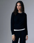 Tove Layered Cashmere Crewneck